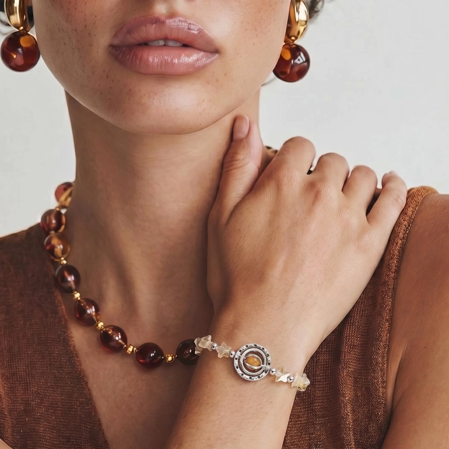Golden Hour Energy Bracelet - ELLIVERSE